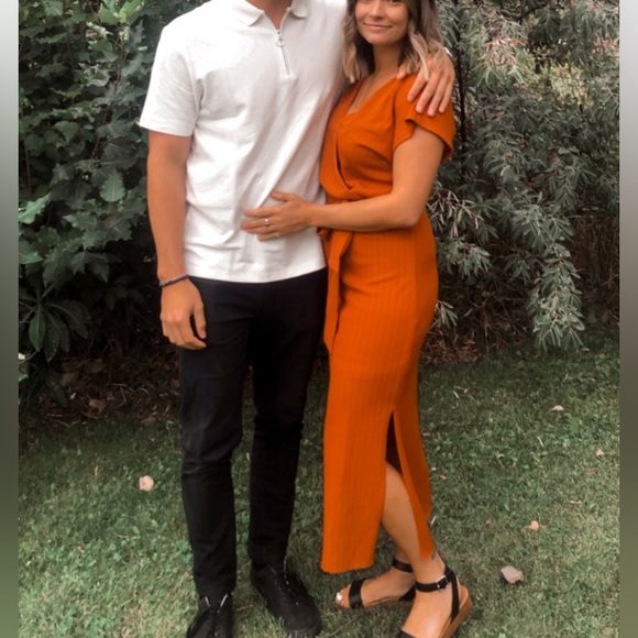 SOLD ✨Burnt orange dress 🍊 - Picture 7 of 7